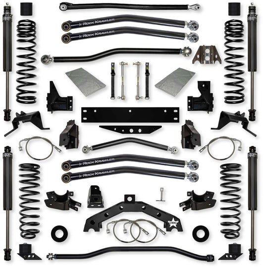 3.5 Inch X Factor X2 Long-Arm Suspension System for Jeep Wrangler JKU Rock Krawler