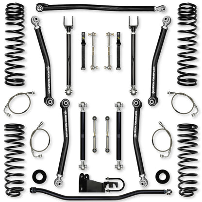 3.5 Inch X-Factor Suspension System for Jeep Wrangler JK Rock Krawler-2