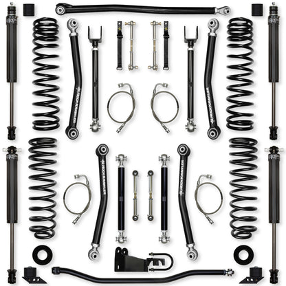 3.5 Inch X-Factor Suspension System for Jeep Wrangler JK Rock Krawler