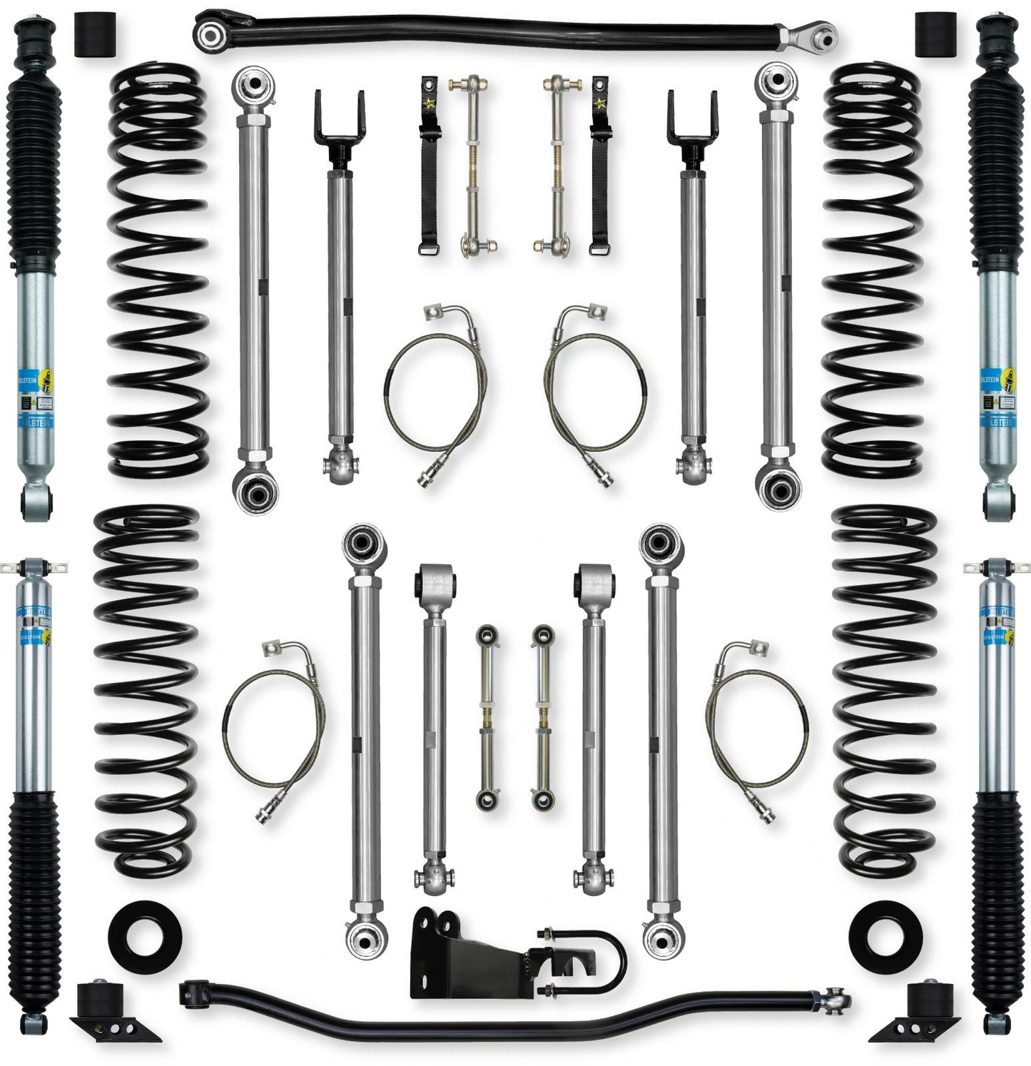 3.5 Inch X-Factor PRO Suspension System for Jeep Wrangler JK Rock Krawler-1