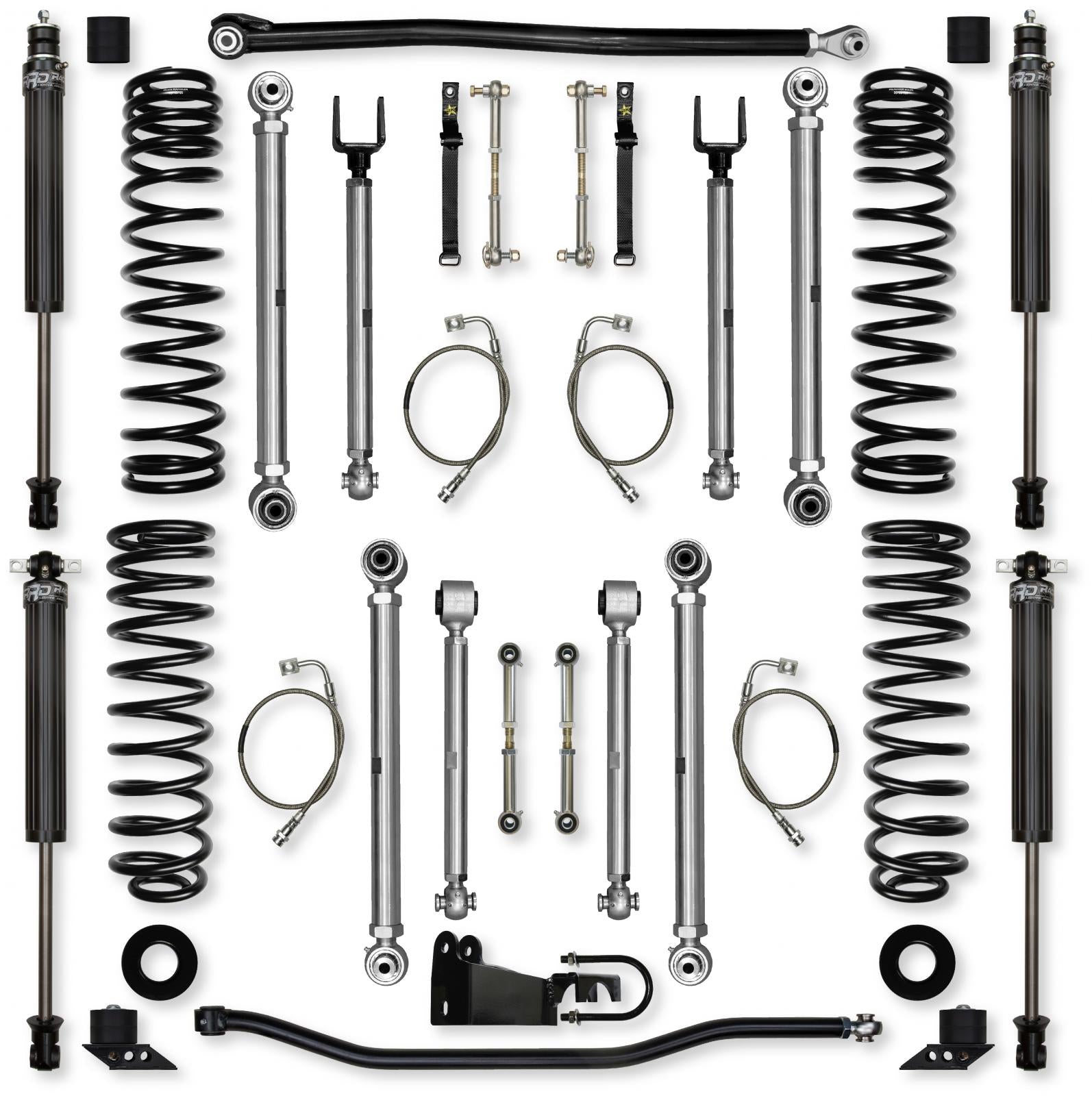 3.5 Inch X-Factor PRO Suspension System for Jeep Wrangler JK Rock Krawler