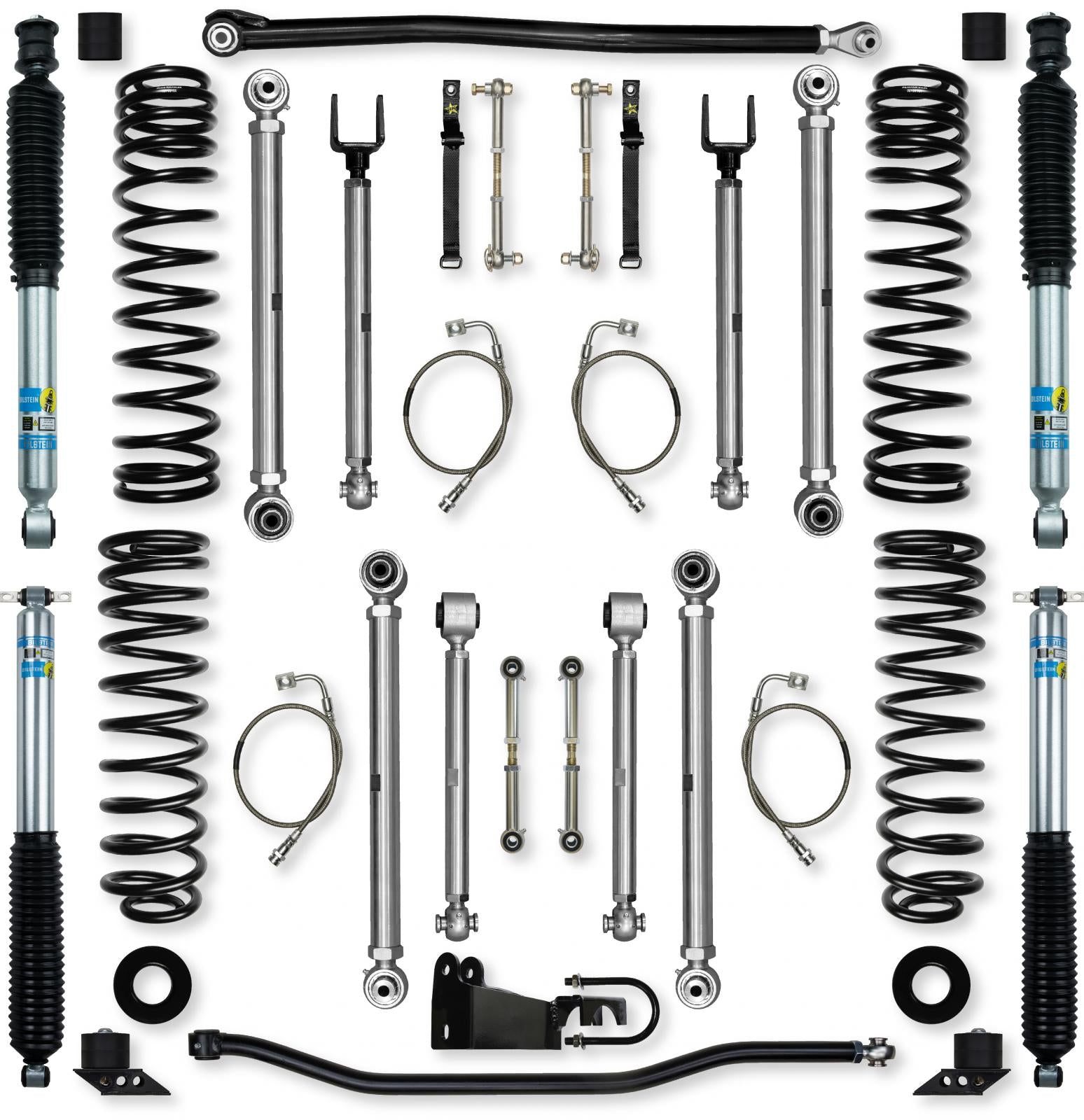 3.5 Inch X-Factor PRO Suspension System for Jeep Wrangler JKU Rock Krawler-1