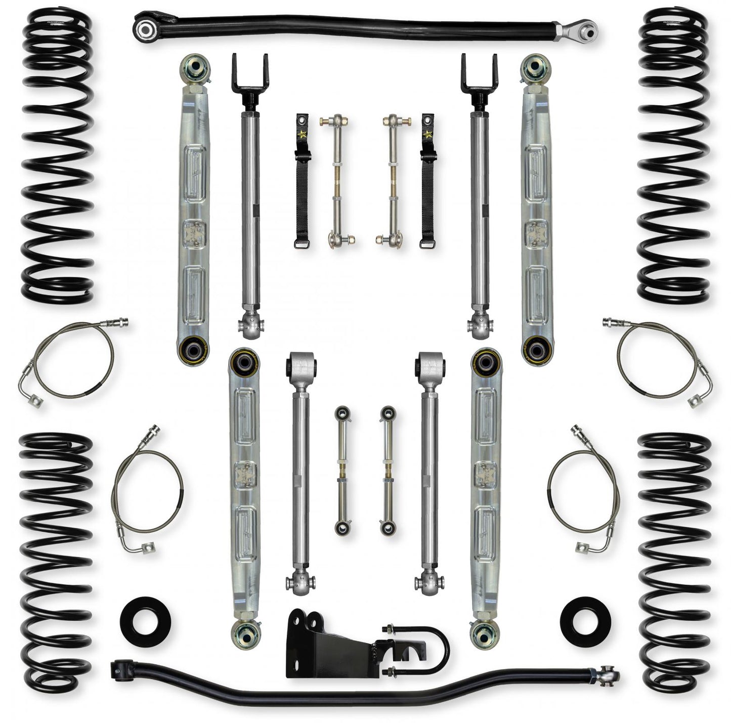 3.5 Inch X-Factor Pro Elite Suspension System for Jeep Wrangler JK Rock Krawler-2