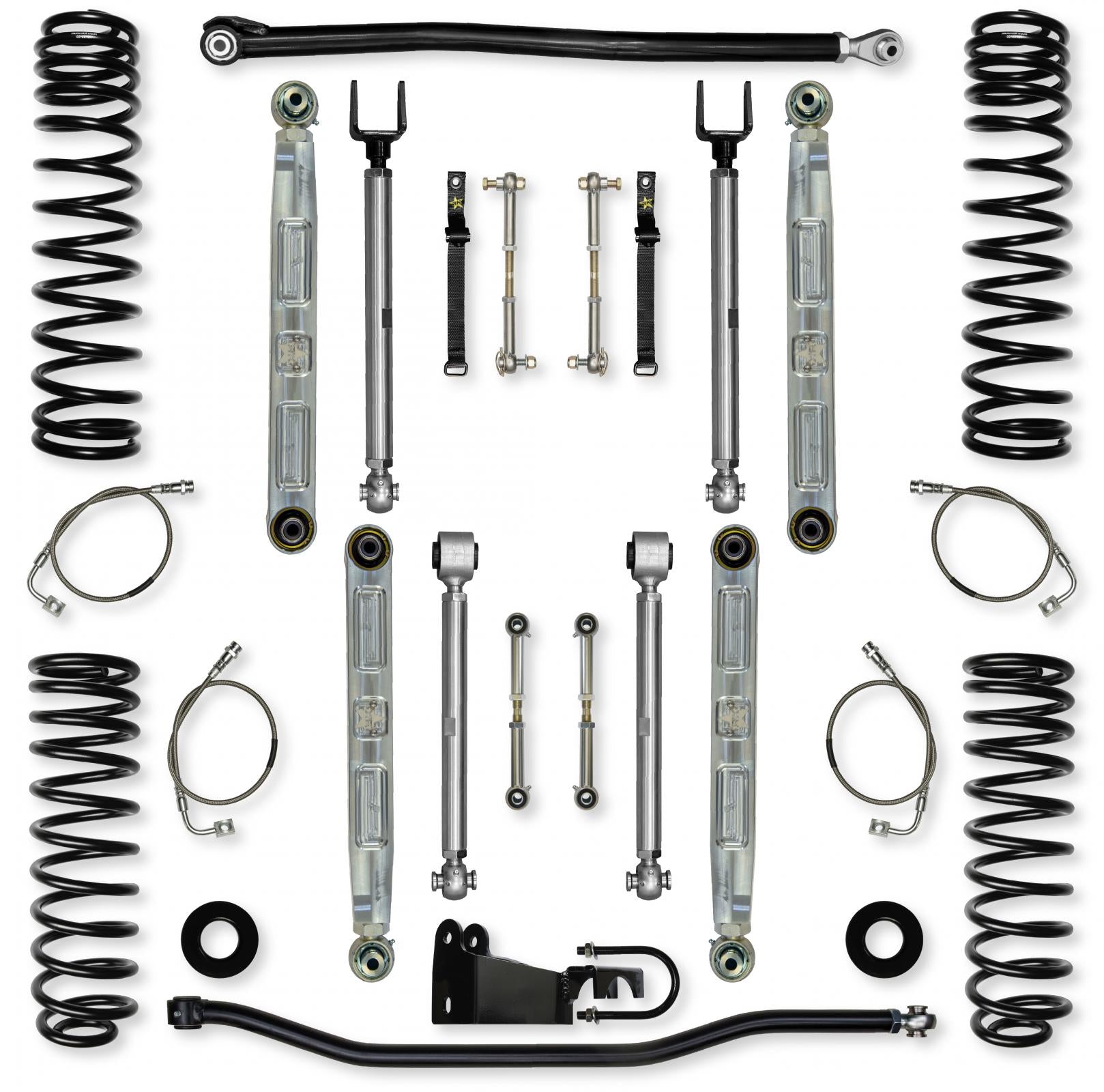 3.5 Inch X-Factor Pro Elite Suspension System for Jeep Wrangler JK Rock Krawler-2