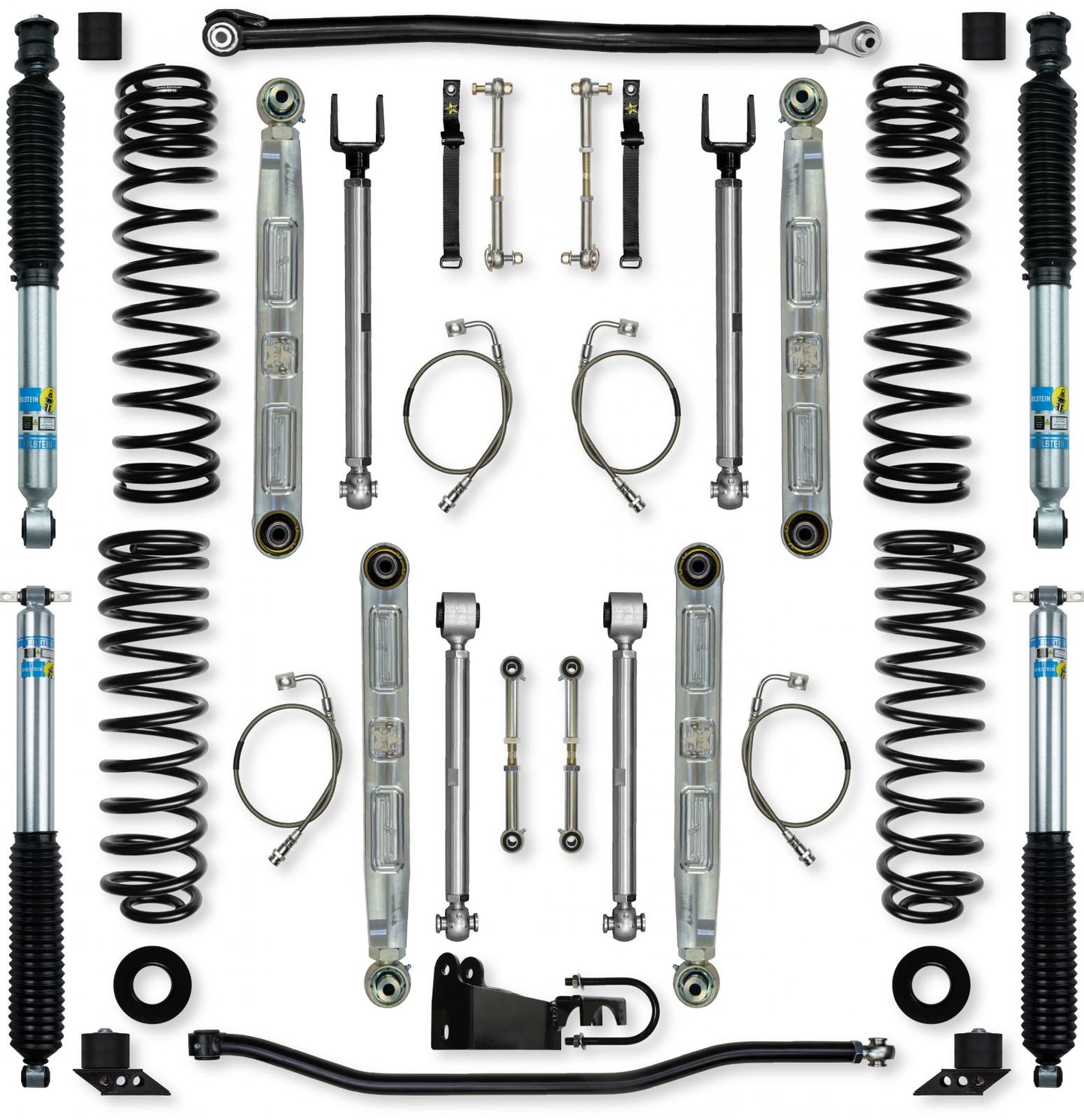 3.5 Inch X-Factor Pro Elite Suspension System for Jeep Wrangler JK Rock Krawler-1