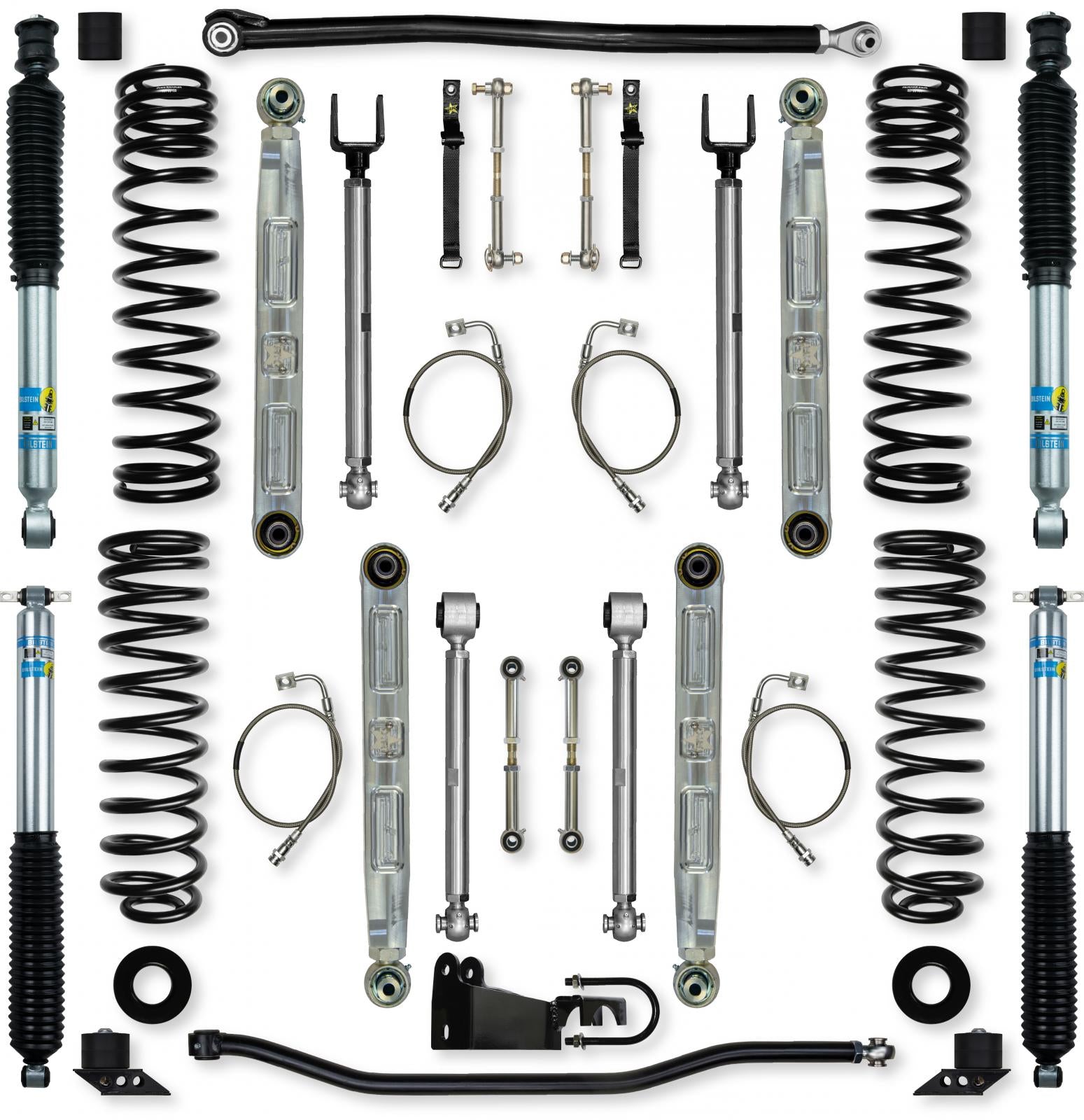 3.5 Inch X-Factor Pro Elite Suspension System for Jeep Wrangler JK Rock Krawler-1