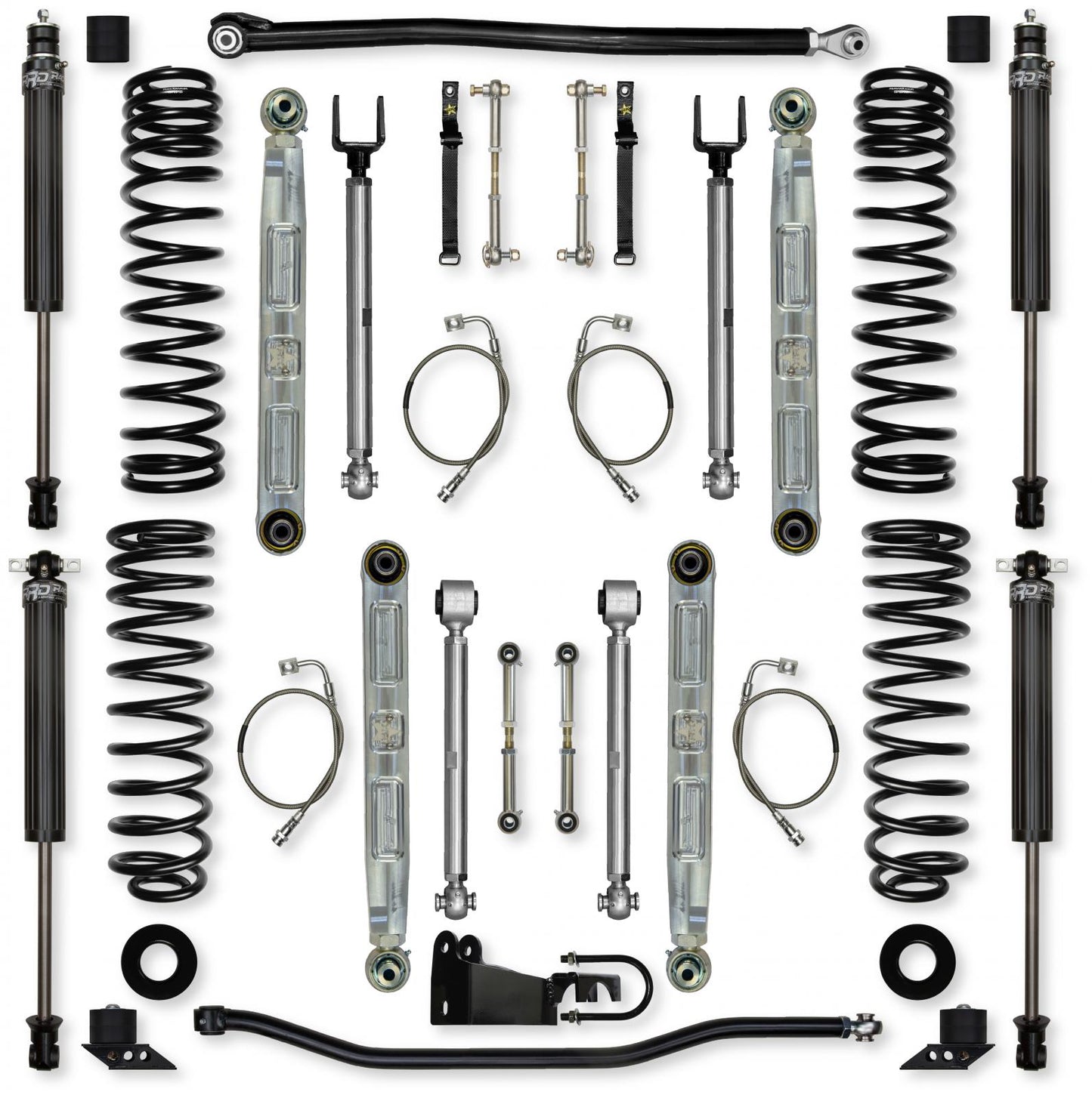 3.5 Inch X-Factor Pro Elite Suspension System for Jeep Wrangler JK Rock Krawler