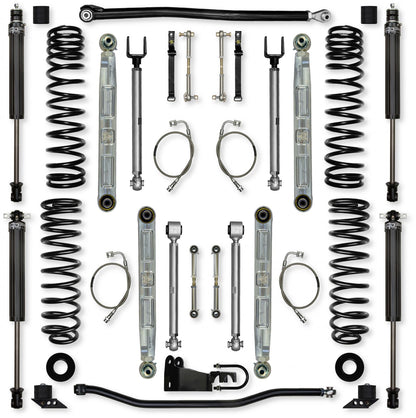 3.5 Inch X-Factor Pro Elite Suspension System for Jeep Wrangler JK Rock Krawler