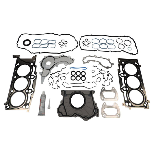Complete Engine Gasket Set for 2012-2018 Jeep JK Wrangler w/ 3.6L Engine Crown Automotive