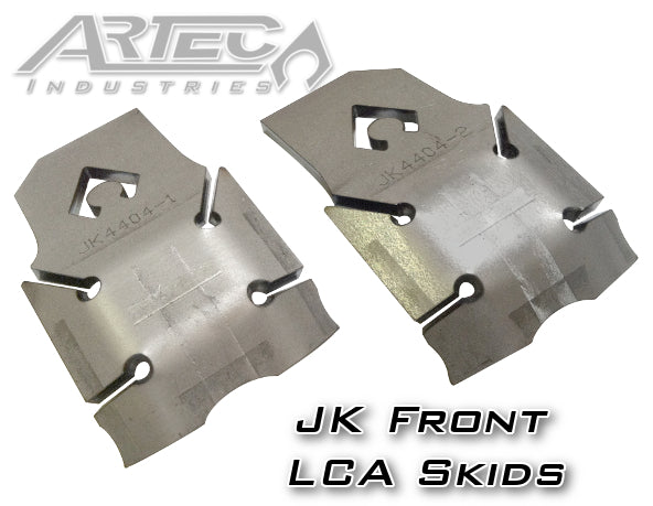 JK Front LCA Skids Artec Industries