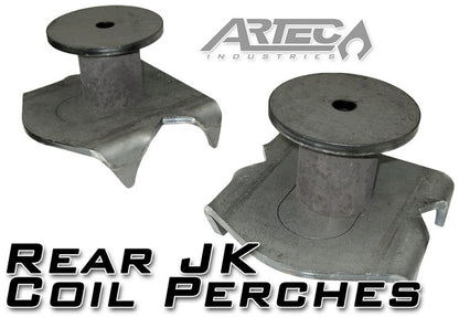 Rear JK Coil Perches And Retainers Pair Artec Industries