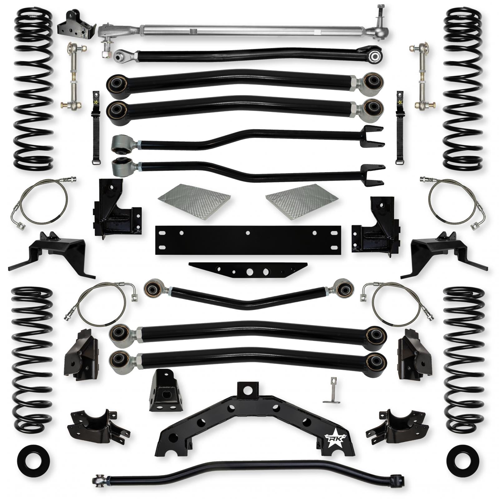 4.5 Inch Adventure X2 Long-Arm Suspension System For Jeep Wrangler JKU Rock Krawler-1