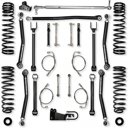 4.5 Inch Adventure X Mid-Arm Suspension System for Jeep Wrangler JK Rock Krawler-1