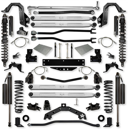 4.5 Inch Adventure X2 Pro Elite Long-Arm Suspension System For Jeep Wrangler JK Comp Stage 1 Rock Krawler