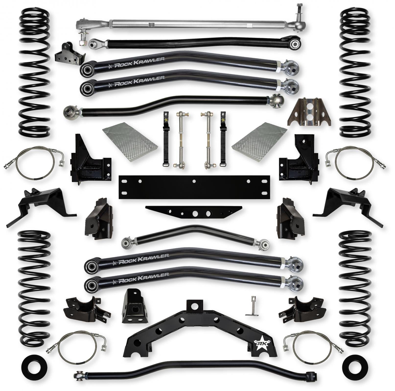 4.5 Inch X-Factor X2 Long-Arm Suspension System for Jeep Wrangler JK Rock Krawler-1