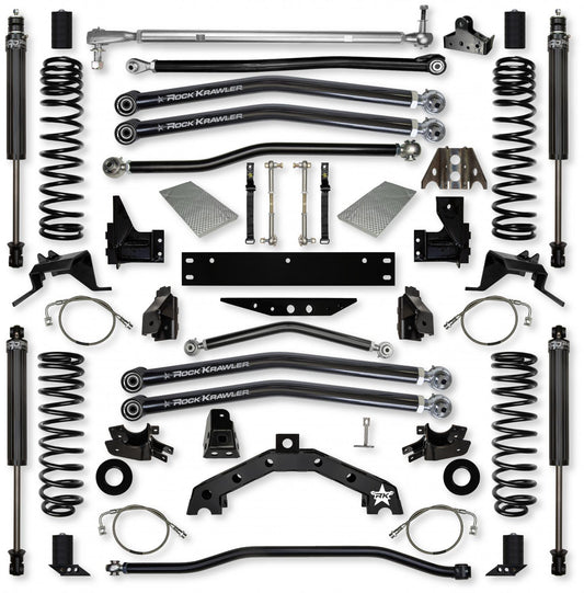 4.5 Inch X-Factor X2 Long-Arm Suspension System for Jeep Wrangler JK Rock Krawler