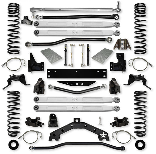 4.5 Inch X-Factor X2 Pro Elite Long-Arm Suspension System for Jeep Wrangler JK Rock Krawler-1