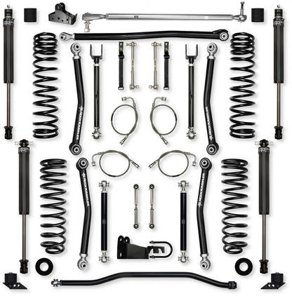 4.5 Inch X-Factor Mid-Arm Suspension System for Jeep Wrangler JK Rock Krawler