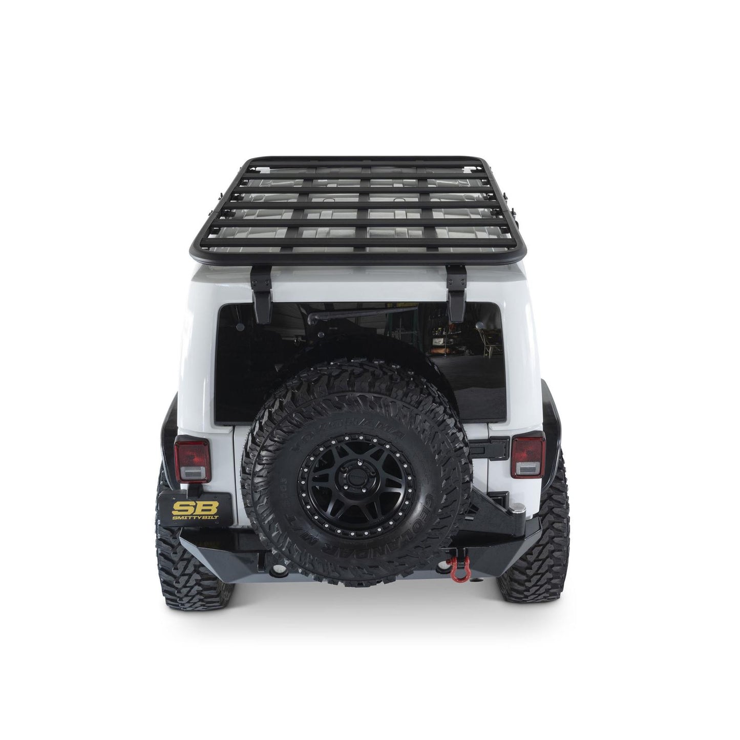 Defender Platform Rack Kit 2007-2018 Jeep Wrangler 4 Door Smittybilt-1