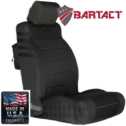 Jeep JK Seat Covers Front 11-12 Wrangler JK 2/4 Door Tactical Series SRS Air Bag Compliant Bartact-2