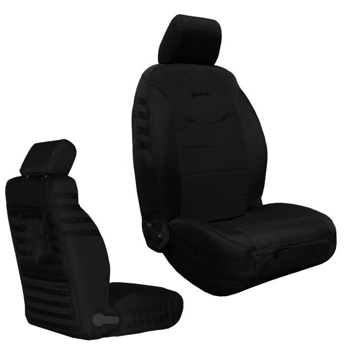 Jeep JK Seat Covers Front 13-18 Wrangler JK 2/4 Door Tactical Series Bartact-2