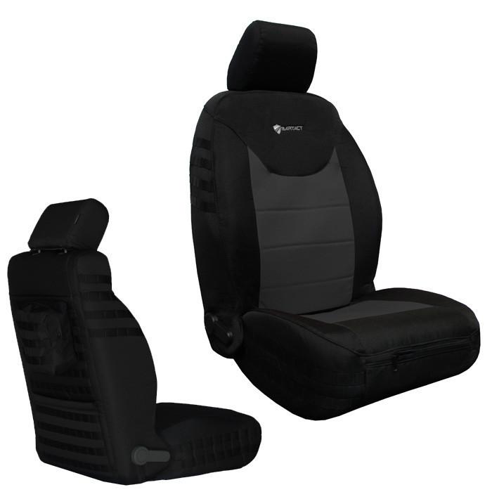 Jeep JK Seat Covers Front 13-18 Wrangler JK 2/4 Door Tactical Series Bartact-1