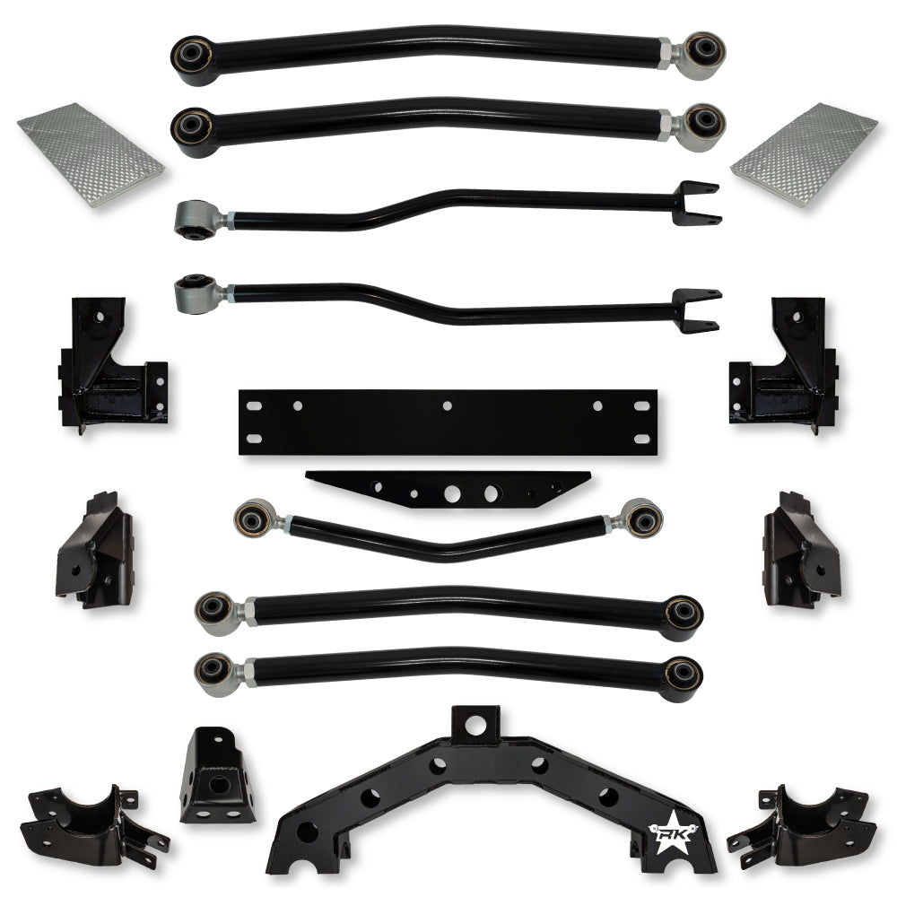 Kawler Adventure-X Long-Arm Upgrade For Jeep Wrangler JK Rock Krawler