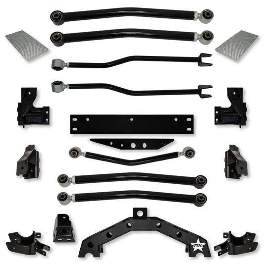 Kawler Adventure-X Long-Arm Upgrade For Jeep Wrangler JK Rock Krawler