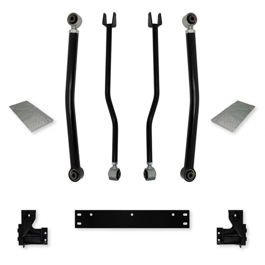 Adventure-X Front Long Arm 4 Link Upgrade for Jeep Wrangler JK Rock Krawler