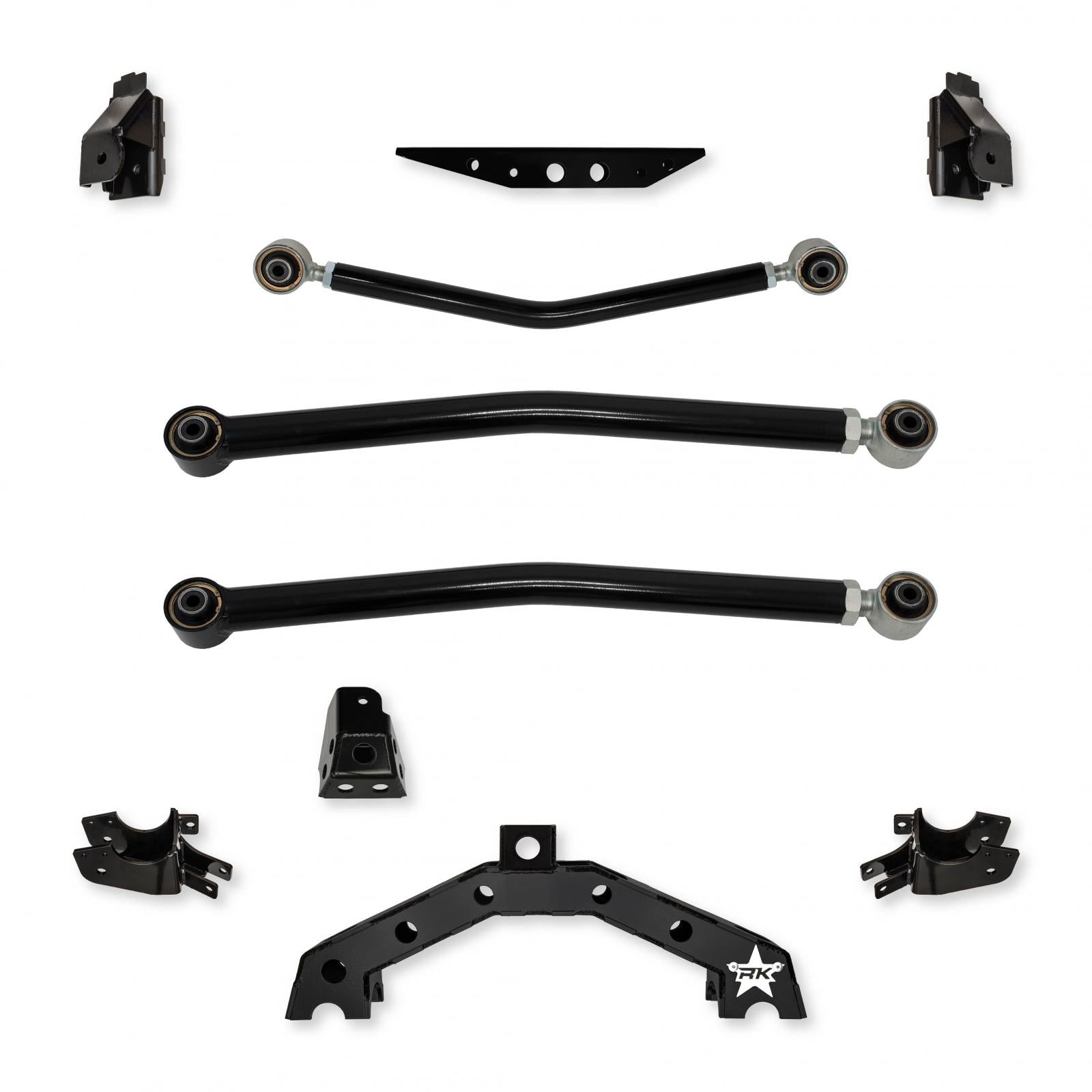 Adventure-X Rear Long-Arm 3 Link For Jeep Wrangler JK/JKU Rock Krawler