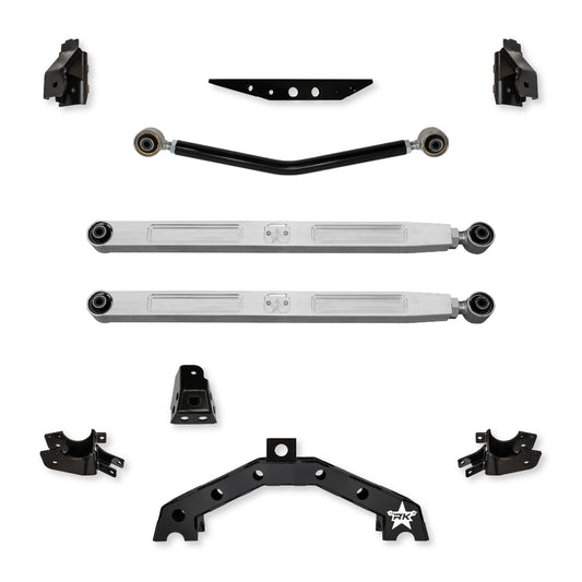 Adventure-X Pro Elite Rear Long-Arm 3 Link Upgrade For Jeep Wrangler JK/JKU Rock Krawler