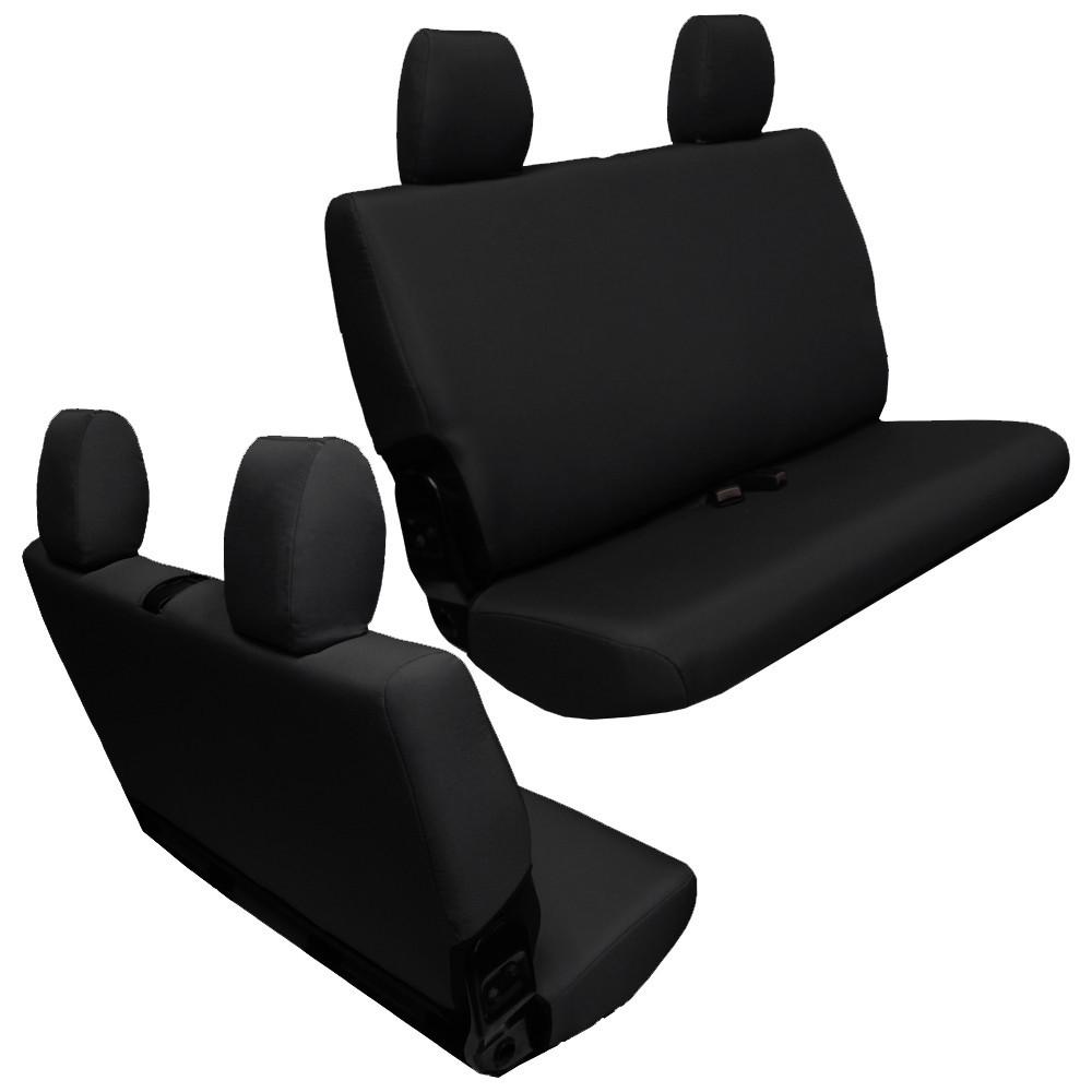 Jeep JK Seat Covers Rear Bench 13-17 Wrangler JK 2 Door Baseline Performance Bartact-1