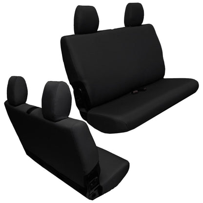 Jeep JK Seat Covers Rear Bench 13-17 Wrangler JK 2 Door Baseline Performance Bartact-1