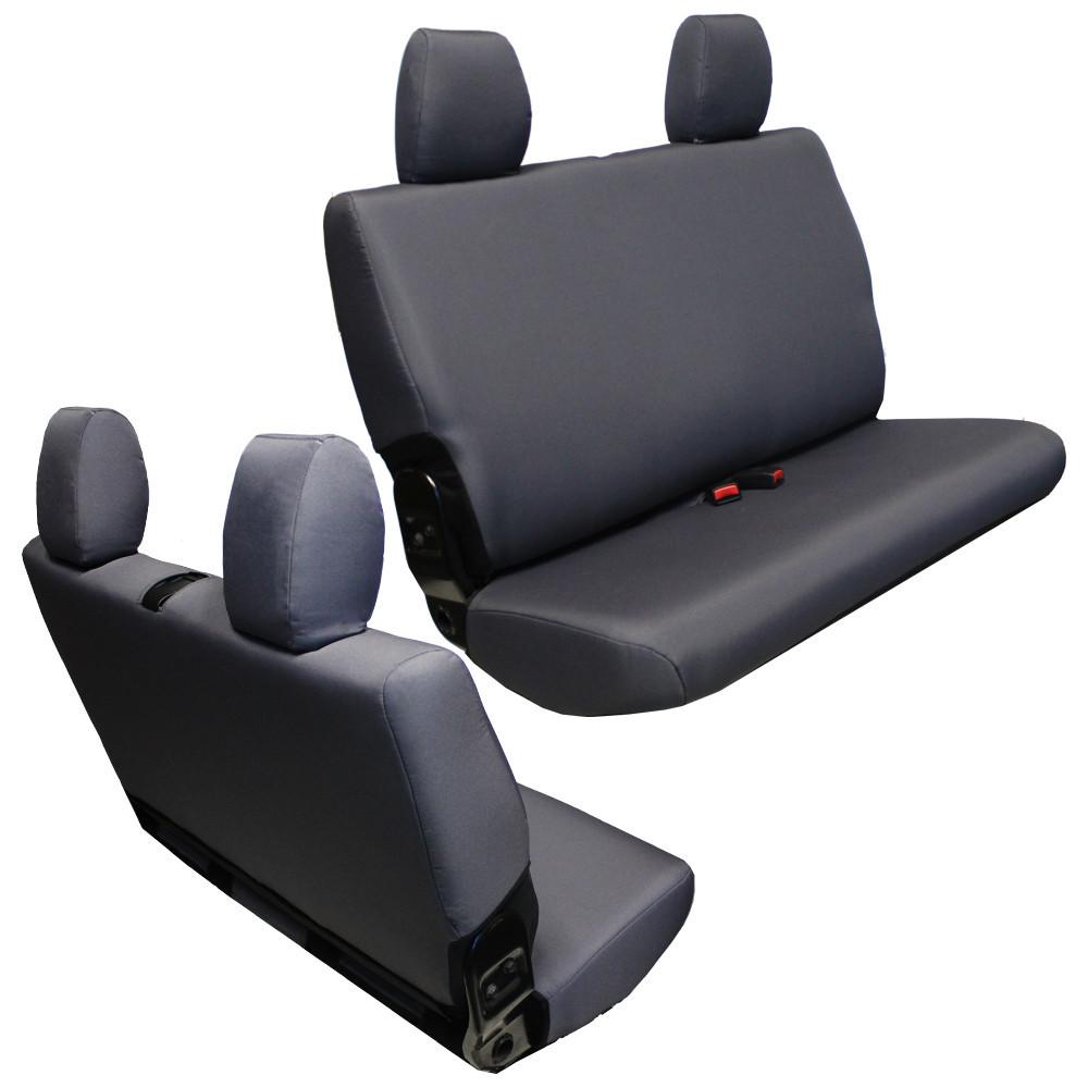 Jeep JK Seat Covers Rear Bench 13-17 Wrangler JK 2 Door Baseline Performance Bartact