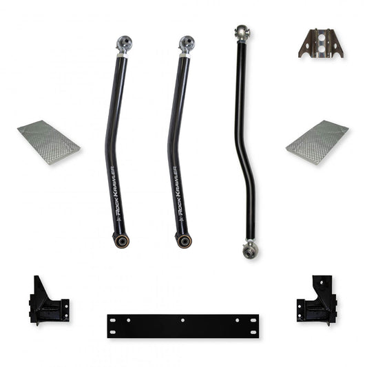X-Factor X2 Front Long-Arm 3 Link Upgrade For Jeep Wrangler JK/JKU Rock Krawler