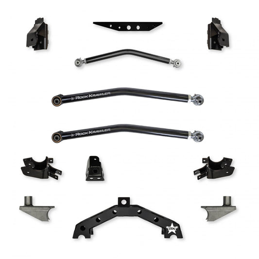 X-Factor X2 Rear Long-Arm w/ 6 Inch Rear Stretch Upgrade For Jeep Wrangler JK/JKU Rock Krawler