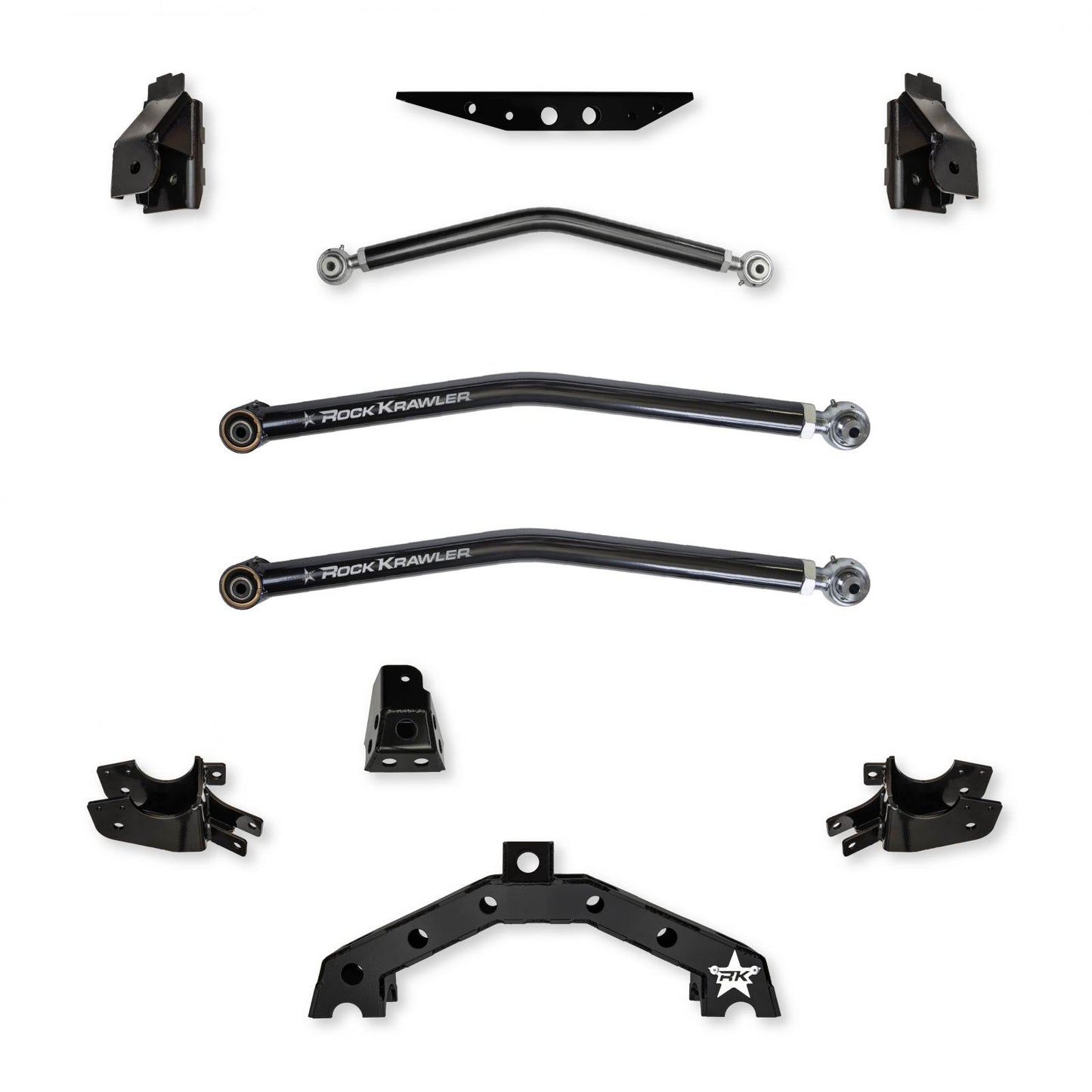 X-Factor X2 Rear Long-Arm 3 Link Upgrade For Jeep Wrangler JK/JKU Rock Krawler