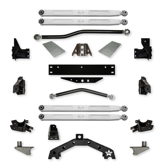 X Factor X2 Pro Elite w/ 6 Inch Stretch Long-Arm Upgrade For Jeep Wrangler JK Rock Krawler
