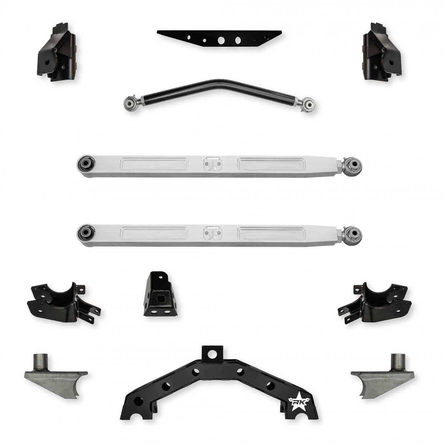 X-Factor X2 Pro Elite Rear Long-Arm w/ 6 Inch Rear Stretch Upgrade For Jeep Wrangler JK/JKU Rock Krawler