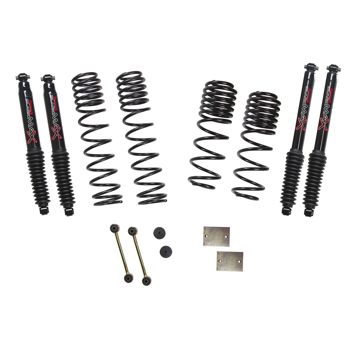 Jeep JL Jeep JL Diesel 1.5 Inch Dual Rate Long Travel Suspension Lift W/Black MAX Shocks 2020 Wrangler JL Skyjacker-1