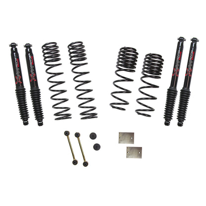 Jeep JL Jeep JL Diesel 1.5 Inch Dual Rate Long Travel Suspension Lift W/Black MAX Shocks 2020 Wrangler JL Skyjacker