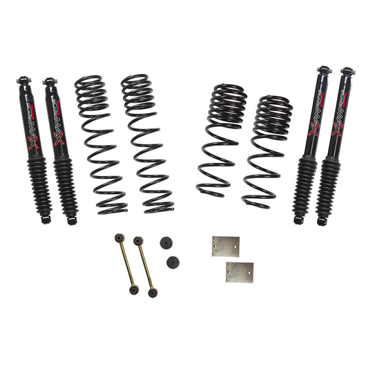 Jeep JL Jeep JL Diesel 1.5 Inch Dual Rate Long Travel Suspension Lift W/Black MAX Shocks 2020 Wrangler JL Skyjacker
