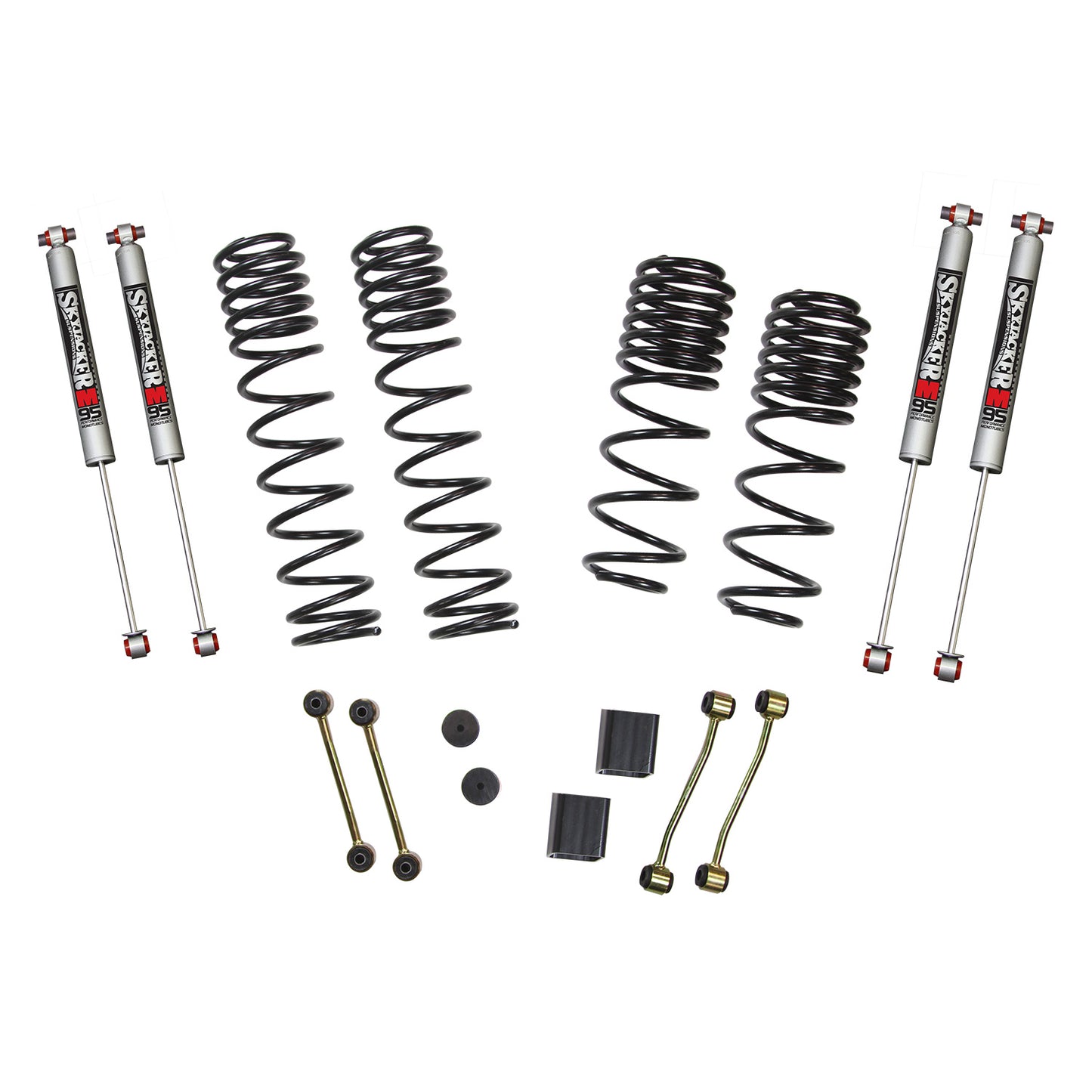 Jeep JL Diesel 2.5 Inch Dual Rate Long Travel Suspension Lift W/M95 Monotube 9500 2020 Wrangler JL Skyjacker