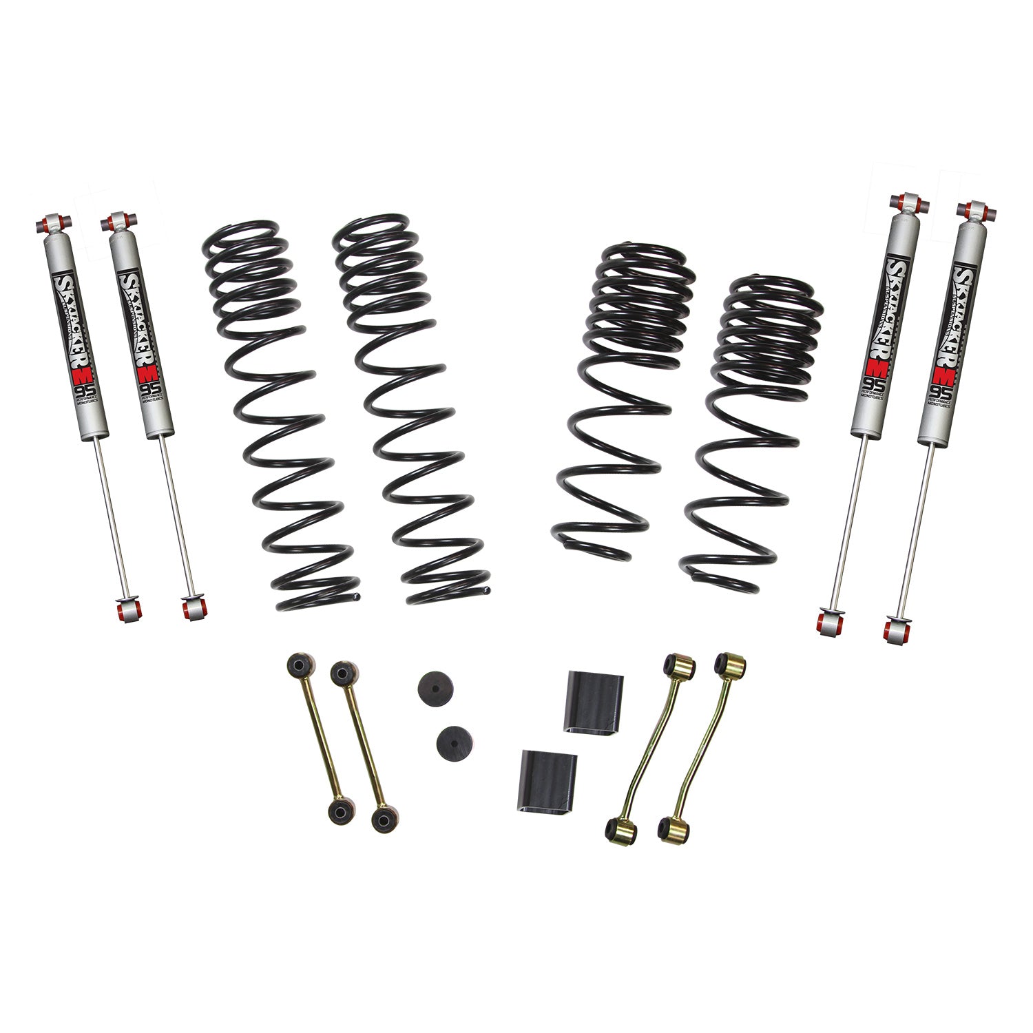 Jeep JL Diesel 2.5 Inch Dual Rate Long Travel Suspension Lift W/M95 Monotube 9500 2020 Wrangler JL Skyjacker