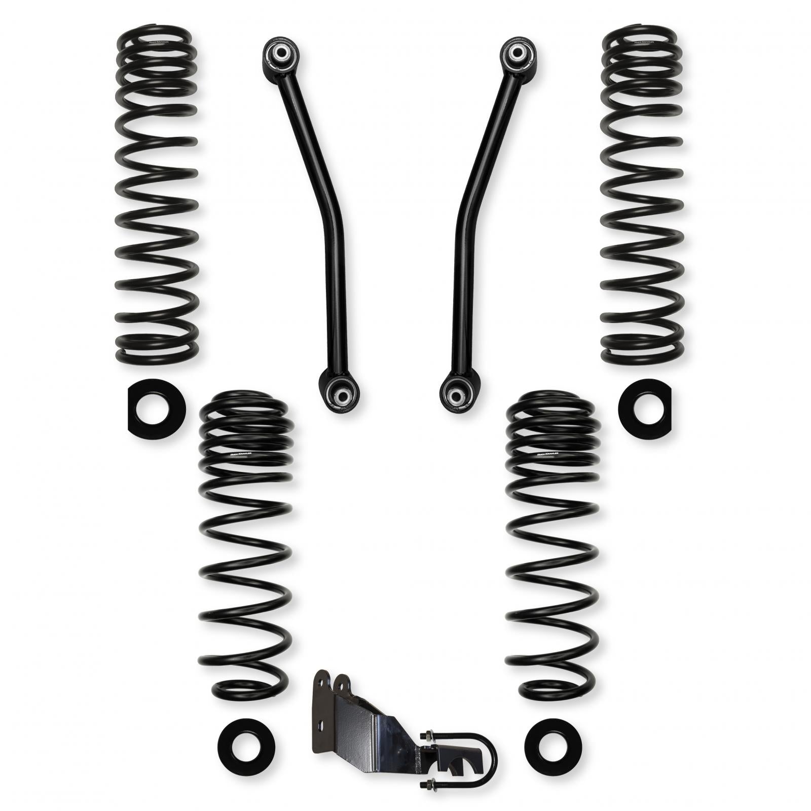 2.5 Inch Starter System for Jeep Wrangler JLU Diesel Models Rock Krawler-2