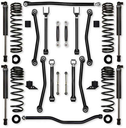 2.5 Inch Ultimate Adventure No Limits Mid-Arm Suspension System for Jeep Wrangler JLU 392 Models Rock Krawler