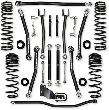 2.5 Inch X-Factor Mid-Arm Suspension System for Jeep Wrangler JLU Gas Models Rock Krawler-2