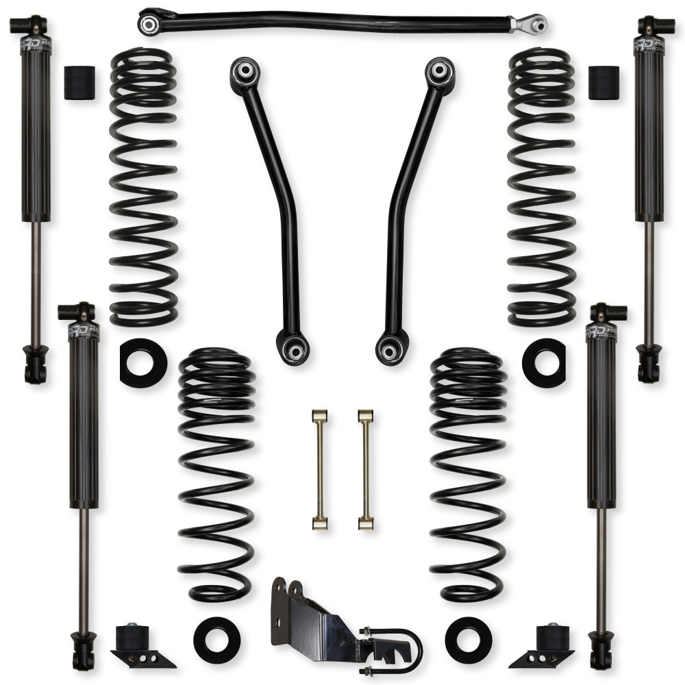 3.5 Inch Adventure Mid-Arm Suspension System for Jeep Wrangler JL Gas Models Rock Krawler