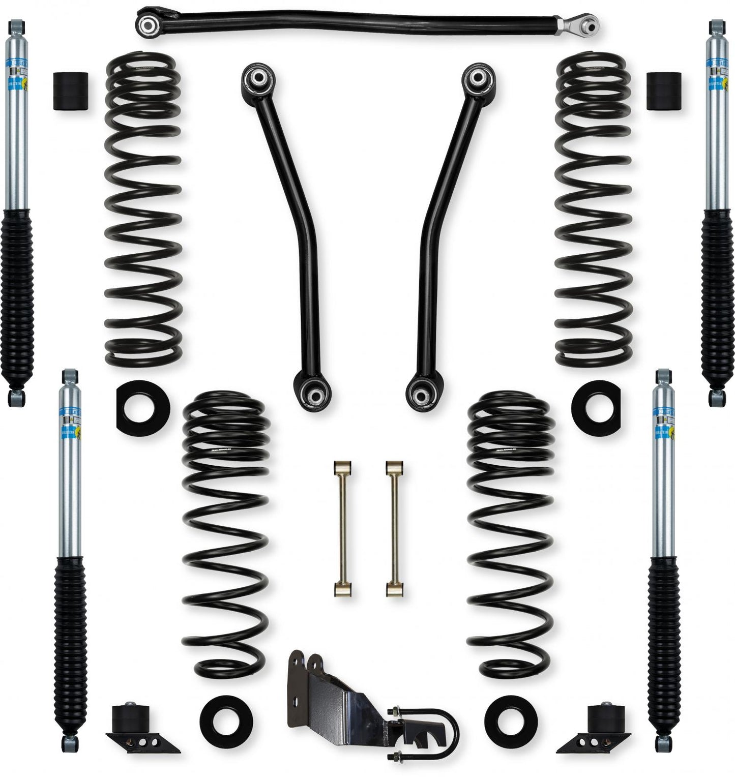 3.5 Inch Adventure Mid-Arm Suspension System for Jeep Wrangler JLU Diesel Models Rock Krawler-1