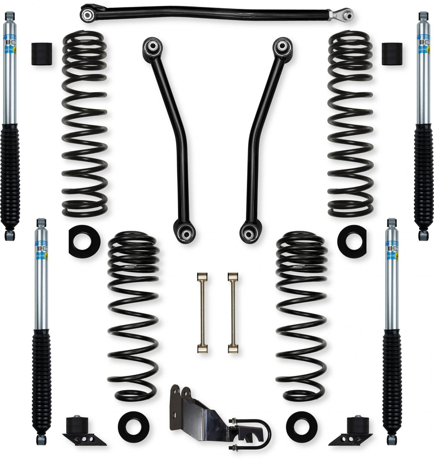 3.5 Inch Adventure Mid-Arm Suspension System for Jeep Wrangler JLU 4XE Models Rock Krawler-1